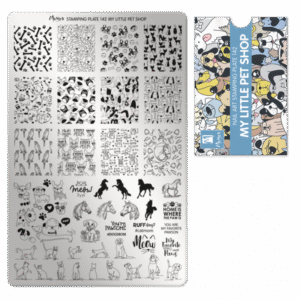 Stamping Plate - 142 My Little Pet Shop