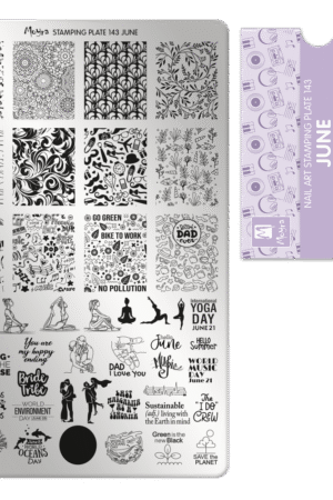 Stamping Plate - 143 June