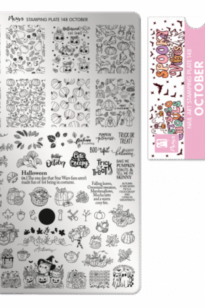 Stamping Plate - 148 October