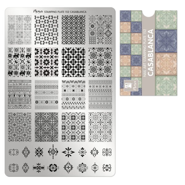 Stamping Plate - 152 Casablanca