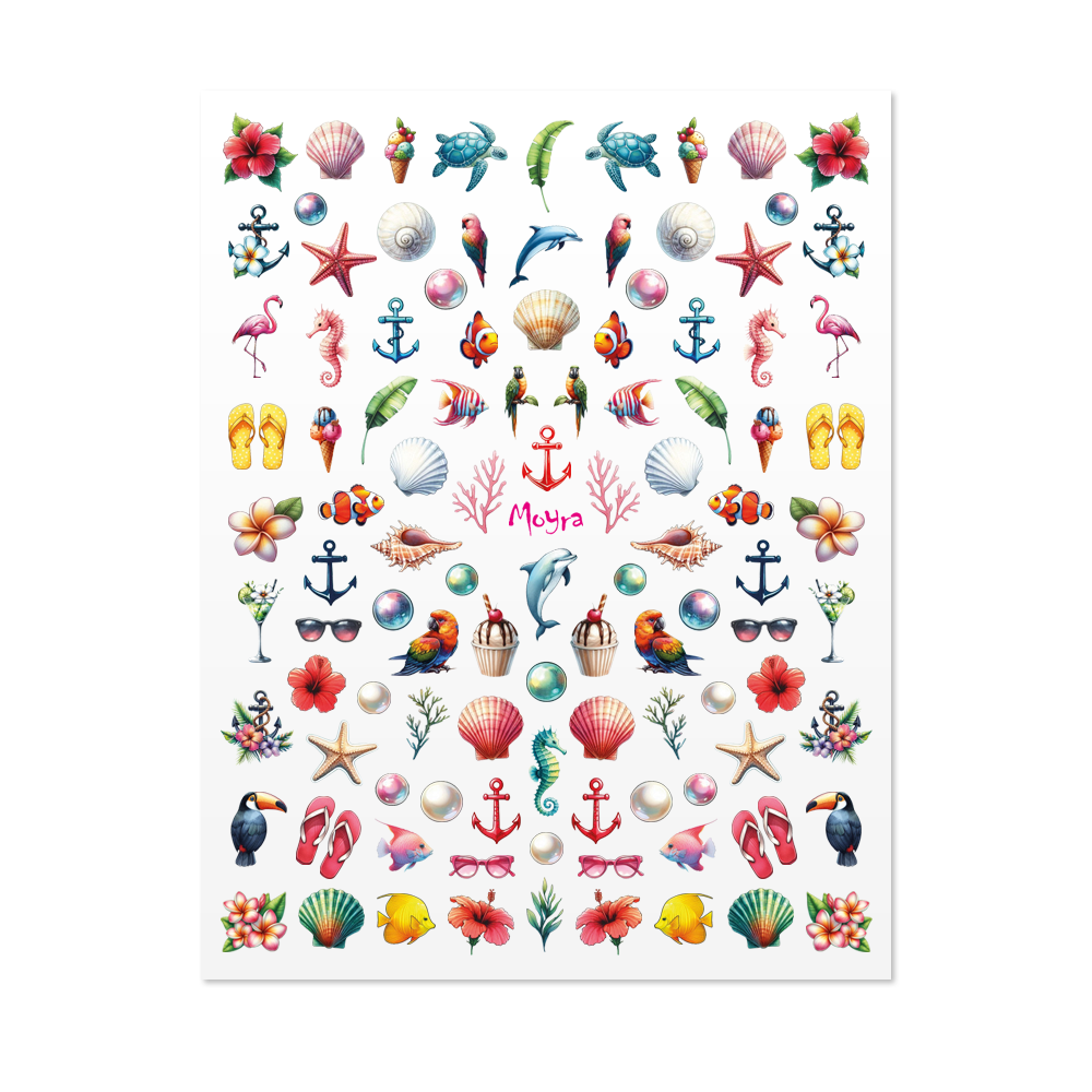 Self Adhesive Nail Art Stickers - Image 27