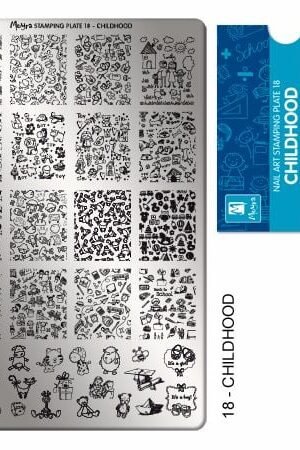 Stamping Plate - 018 Childhood