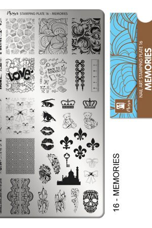Stamping Plate - 016 Memories