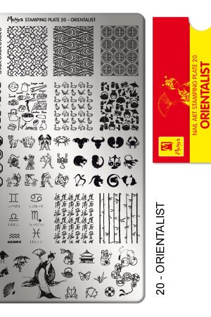 Stamping Plate - 020 Orientalist