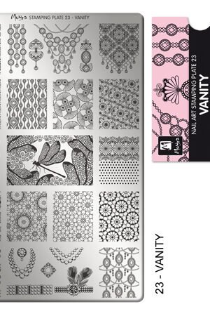 Stamping Plate - 023 Vanity