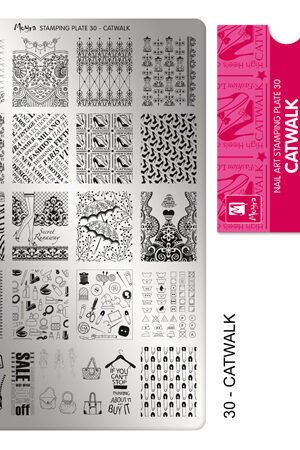 Stamping Plate - 030 Catwalk