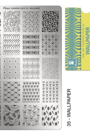 Stamping Plate - 035 Wallpaper