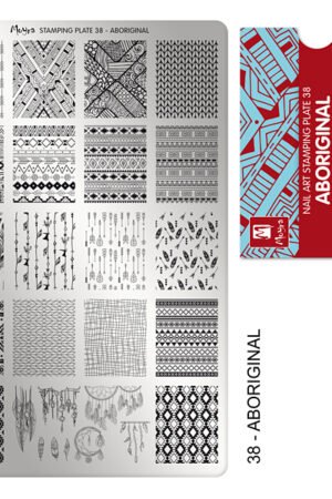Stamping Plate - 038 Aboriginal