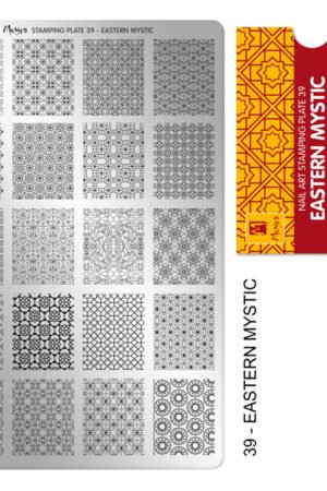 Stamping Plate - 039 Eastern Mystic