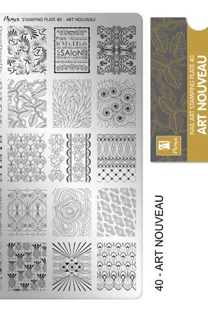 Stamping Plate - 040 Art Nouveau