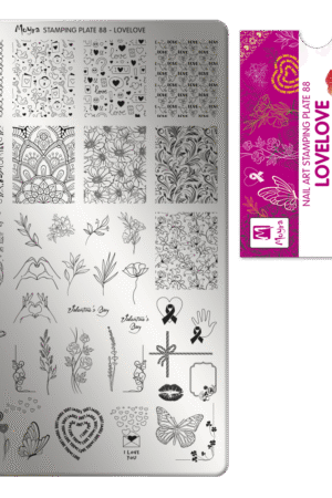 Stamping Plate - 088 Lovelove