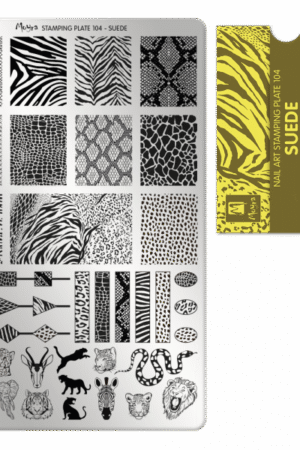 Stamping Plate - 104 Suede